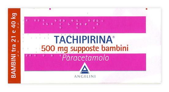 TACHIPIRINA BAMBINI TRA 21 E 40 KG 10 SUPPOSTE 500 MG - Magnumfarma.it