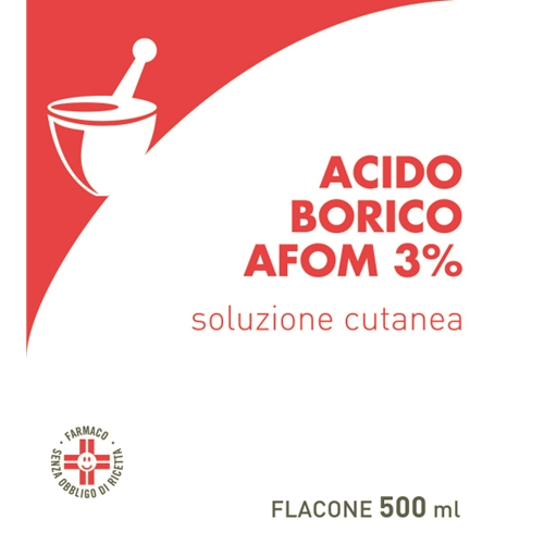 ACIDO BORICO AFOM*3% 500ML - Magnumfarma.it
