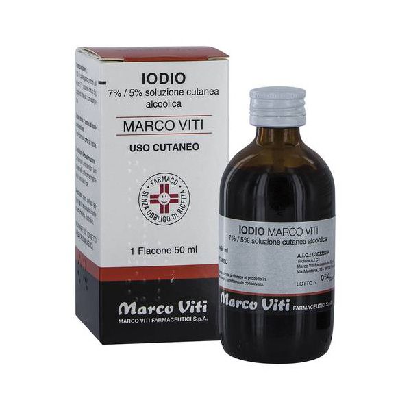 IODIO SOL ALCO I MV*50ML - Magnumfarma.it