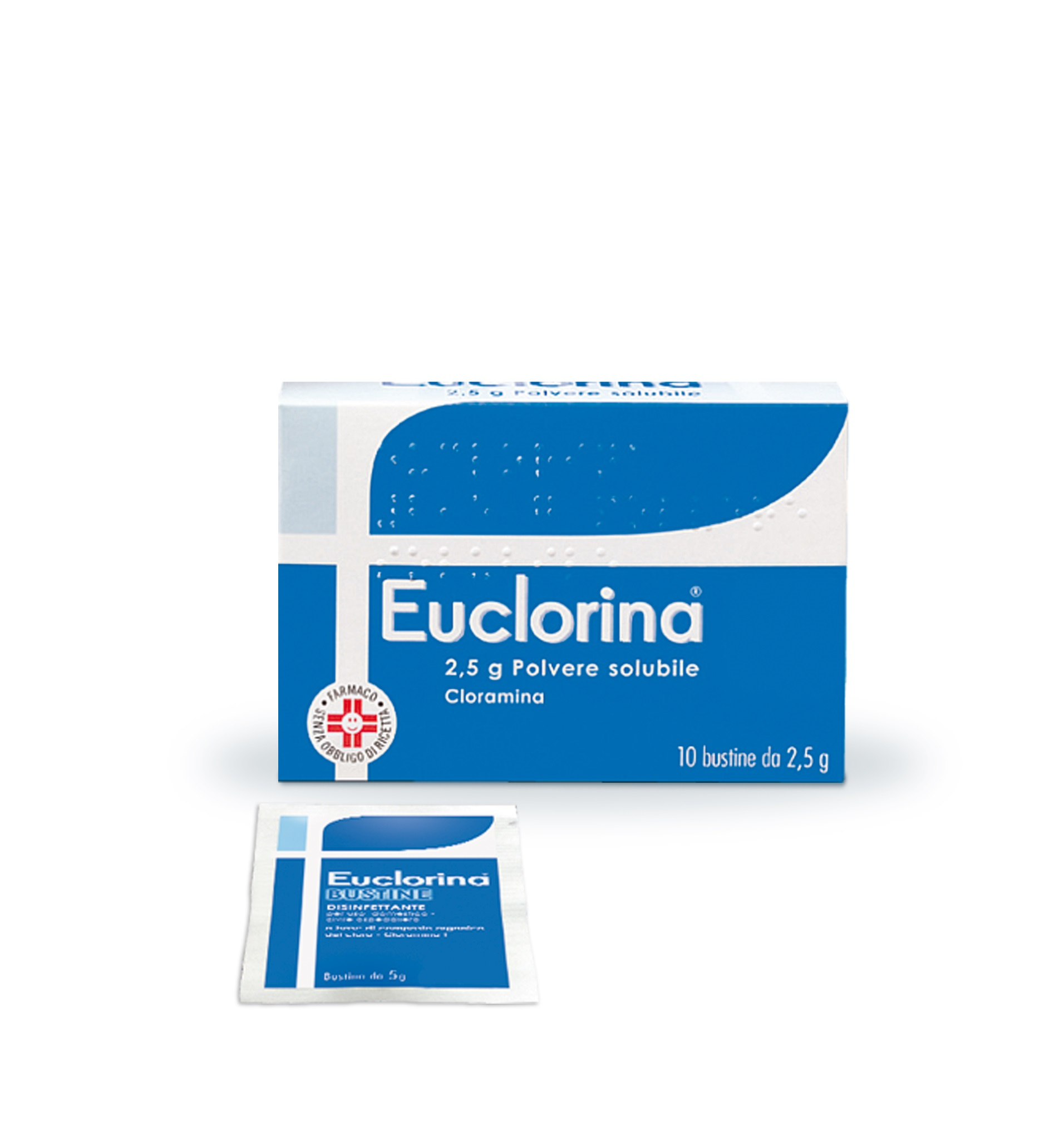 EUCLORINA*POLV SOL 10BUST 2,5G - Magnumfarma.it