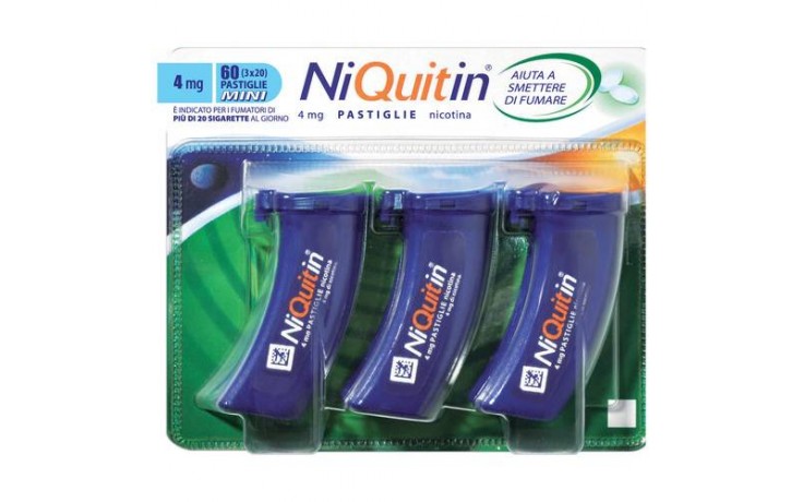 NIQUITIN*60PASTL 4MG MENTA FL - Magnumfarma.it