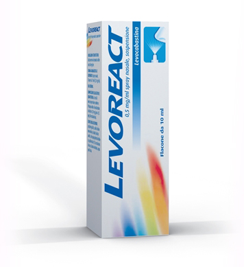LEVOREACT*SPRAY NAS 10ML 0,5MG - Magnumfarma.it