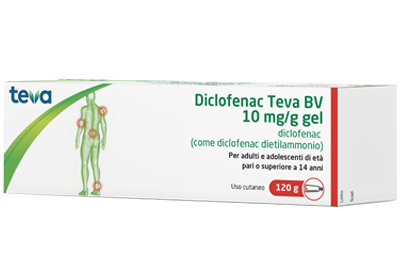 DICLOFENAC TEVA*GEL120G 10MG/G - Magnumfarma.it