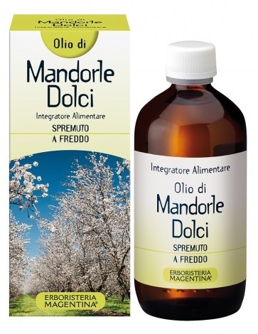 MANDORLE DOLCI OLIO VEGETALE 250 ML - Magnumfarma.it