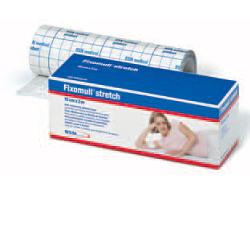 FASCIA AUTOADESIVA IPOALLERGENICA FISSAGGIO CATETERI FIXOMULL STRETCH. SUPPORTO IN POLIESTERE NON TESSUTO BIANCO, MASSA IN POLICARBONATO SENZA RESINE E GOMME NATURALI. 10X200CM - Magnumfarma.it