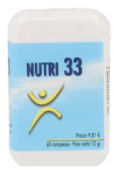NUTRI 33 60 COMPRESSE - Magnumfarma.it