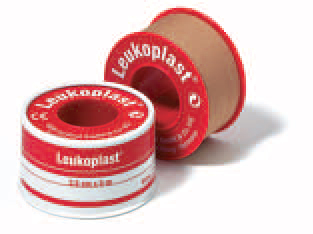 CEROTTO CHIRURGICO PER FISSAGGIO MEDICAZIONI IN ROCCHETTO LEUKOPLAST SUPPORTO VISCOSA COLOR PELLE MASSA ADESIVA CAUCCIU' OSSIDO DI ZINCO 5X500CM MUTUABILE - Magnumfarma.it