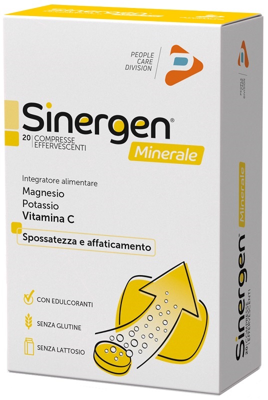 SINERGEN MINERALE LIMONE 20 COMPRESSE EFFERVESCENTI - Magnumfarma.it
