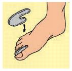 DISTANZIATORE PER DITA GEL TOE SPREADER L - Magnumfarma.it