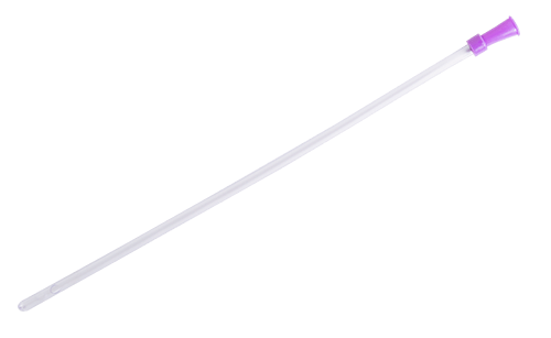 SONDA RETTALE MONOUSO IN NELATON CH22 COLORE VIOLA. LUNGHEZZA 40CM - Magnumfarma.it