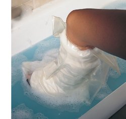 ACQUASTOP AVANBRACCIO COPERTURA RIUTILIZZABILE PER LA PROTEZIONE, DURANTE LA DOCCIA O IL BAGNO, DEGLI ARTI CON GESSI E BENDAGGI - Magnumfarma.it
