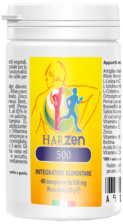 HARZEN 500 40 COMPRESSE - Magnumfarma.it