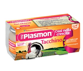PLASMON OMOGENEIZZATO TACCHINO 80 G X 2 PEZZI - Magnumfarma.it