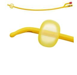 CATETERE FOLEY A MEDIA PERMANENZA  RUSCH GOLD PLUS A 2 VIE IN SILKOLATEX LATTICE-SILICONE PER ADULTO CH20 LUNGHEZZA 40 CM PUNTA CILINDRICA A 2 FORI PALLONCINO 5-15 ML 1 PEZZO - Magnumfarma.it