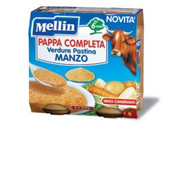 MELLIN PAPPA COMPLETA MANZO 250 G 2 PEZZI - Magnumfarma.it