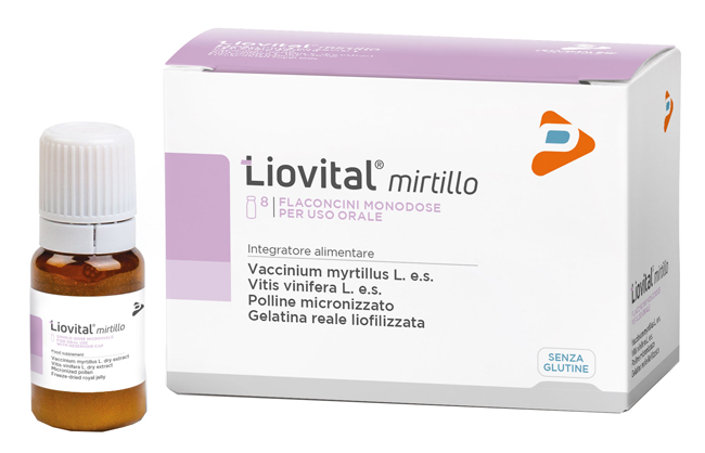LIOVITAL MIRTILLO 8 FLACONCINI 10 ML - Magnumfarma.it