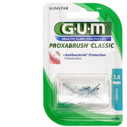 GUM PROXABRUSH CLASSIC 614 SCOVOLINO INTERDENTALE 8 PEZZI - Magnumfarma.it