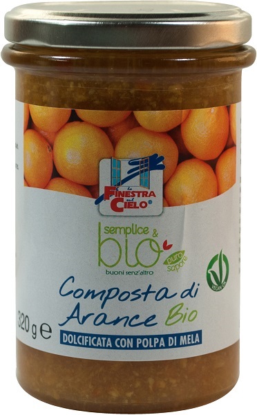 COMPOSTA DI ARANCE CON POLPA DI MELA BIO 320 G - Magnumfarma.it
