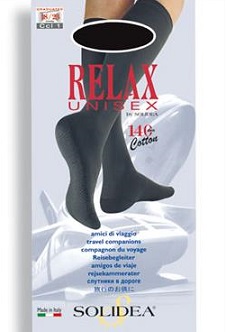 RELAX UNISEX 140 GAMBALETTO COTTON NATUR M - Magnumfarma.it
