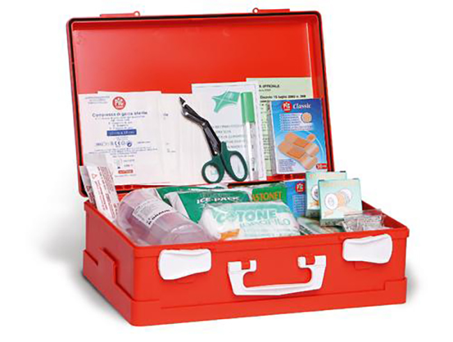 PACCHETTO DI MEDICAZIONE REINTEGRO DEL PACCO BASE COMPLETO ALLEGATO1 DM 388 DEL 15/07/2003 - Magnumfarma.it