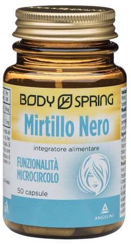 BODY SPRING MIRTILLO NERO 50 CAPSULE - Magnumfarma.it