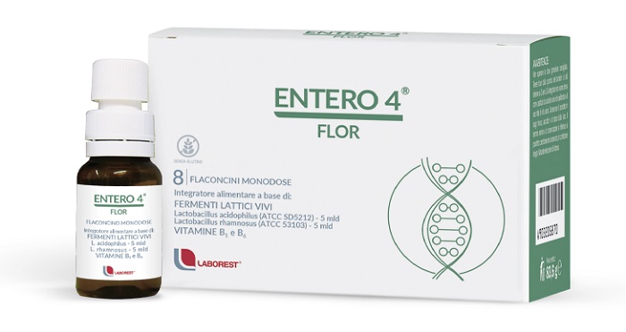 ENTERO 4 FLOR 8 FLACONCINI 10 ML - Magnumfarma.it