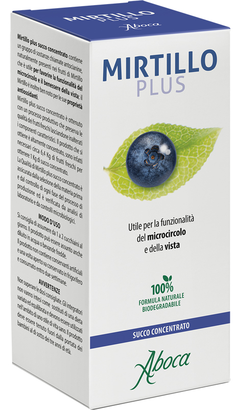 MIRTILLO PLUS SUCCO CONCENTRATO 100 ML - Magnumfarma.it