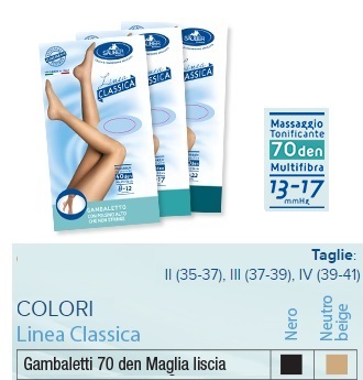 SAUBER GAMBALETTO 70 MAGLIA LISCIA NERO 4 LINEA CLASSICA - Magnumfarma.it