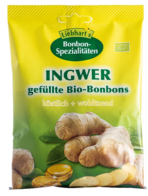 BONBONS ZENZERO BIO 100 G 18 CARAMELLE RIPIENE - Magnumfarma.it