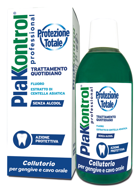 PLAKKONTROL PROTEZIONE TOTALE COLLUTORIO 500 ML - Magnumfarma.it