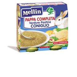 MELLIN PAPPA COMPLETA CONIGLIO 250 G 2 PEZZI - Magnumfarma.it