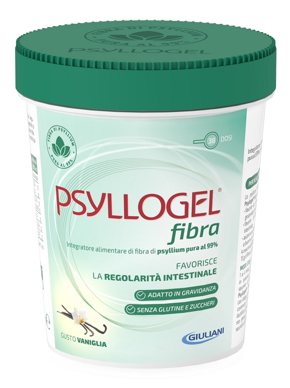 PSYLLOGEL FIBRA VANIGLIA VASO 170 G - Magnumfarma.it