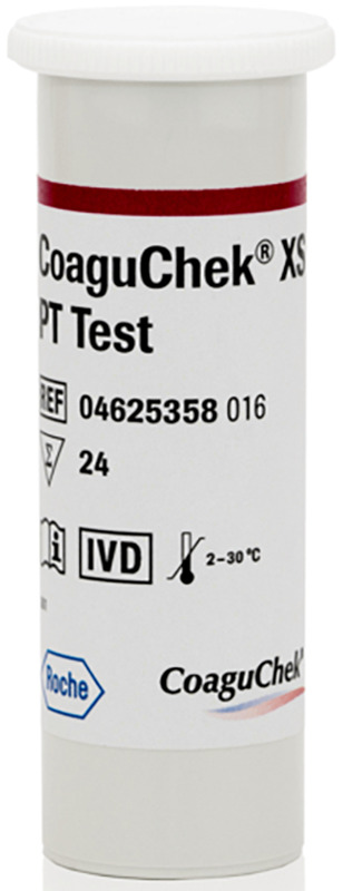 STRISCE REATTIVE PER DISPOSITIVO AUTODIAGNOSTICO COAGUCHEK XS PT TEST 24 PEZZI - Magnumfarma.it