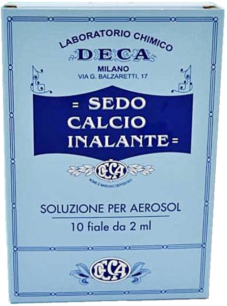 SEDO CALCIO INALANTE SOLUZIONE AEROSOL 10 FIALE 2 ML - Magnumfarma.it
