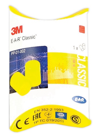 EAR TAPPO AURICOLARE IN SPUGNA 2 PEZZI - Magnumfarma.it