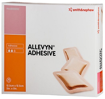 MEDICAZIONE IDROCELLULARE STERILE ALTAMENTE ASSORBENTE ADESIVA IN SCHIUMA DI POLIURETANO 12,5X12,5CM 10 PEZZI - Magnumfarma.it