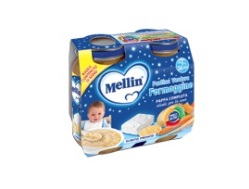 MELLIN BABY CENA COMPLETA FORMAGGINO PASTICA 2 PEZZI DA 200 G - Magnumfarma.it