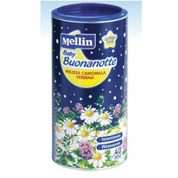 MELLIN BABY BUONANOTTE MELISSA CAMOMILLA VERBENA 200 G - Magnumfarma.it