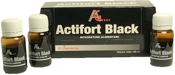 ACTIFORT BLACK 10 FLACONCINI 10 ML - Magnumfarma.it