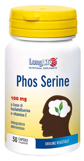LONGLIFE PHOS SERINE 30 CAPSULE VEGETALI - Magnumfarma.it