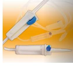 DEFLUSSORE PER INFUSIONE CON AGO STERILIZZATO CON OSSIDO DI ETILENE CON ROLLER APIROGENO CURAIN MONOUSO 1 PEZZO - Magnumfarma.it