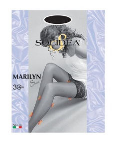 MARILYN 30 SHEER CALZA AUTOREGGENTE CAMEL 4 - Magnumfarma.it