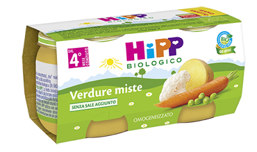HIPP BIO HIPP BIO OMOGENEIZZATO VERDURE MISTE 2X80 G - Magnumfarma.it