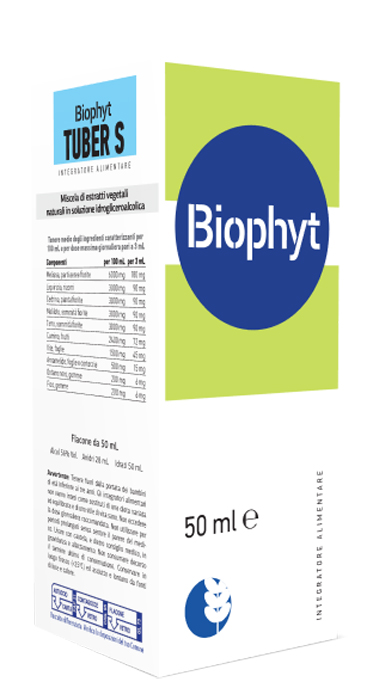 BIOPHYT TUBER S 50 ML SOLUZIONE IDROALCOLICA - Magnumfarma.it