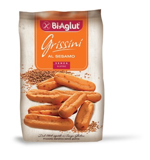 BIAGLUT GRISSINI CON SESAMO 150 G - Magnumfarma.it