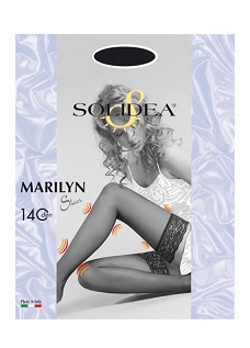 MARILYN 140 SHEER CALZA AUTOREGGENTE CAMEL 4 - Magnumfarma.it
