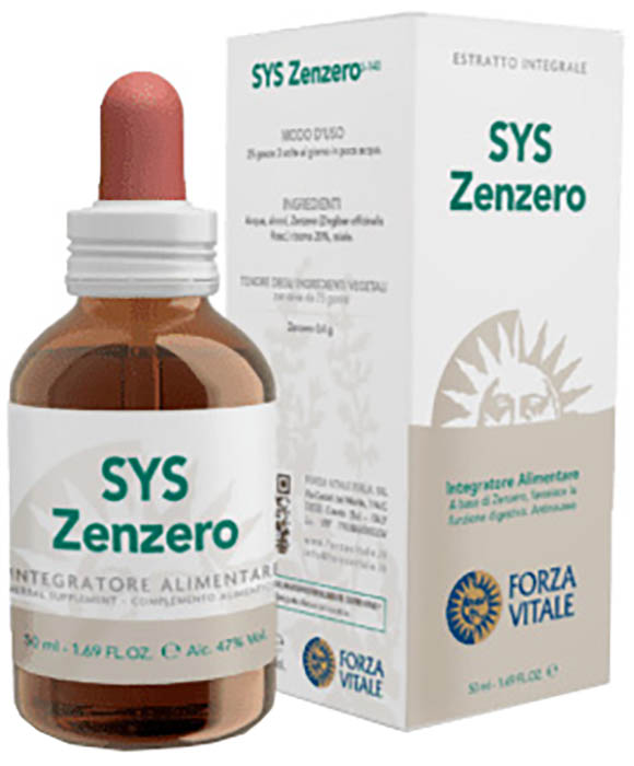 SYS ZENZERO GOCCE 50 ML - Magnumfarma.it