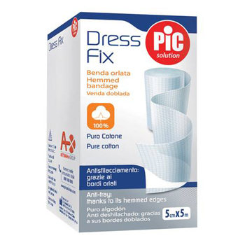 BENDA IN GARZA IDROFILA ORLATA 15X500 CM FUSTELLA - Magnumfarma.it