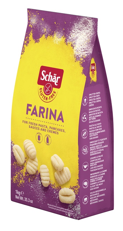 SCHAR FARINA PER PASTA FRESCA PANCAKES SALSE E CREME 1 KG - Magnumfarma.it