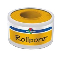 CEROTTO IN ROCCHETTO MASTER-AID ROLLPORE TESSUTO NON TESSUTO 5X1,25 - Magnumfarma.it